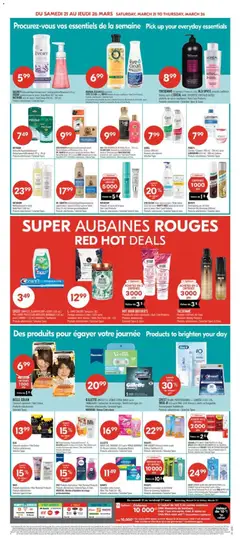 Preview of Pharmaprix weekly flyer / circulaire from shop Pharmaprix valid from 20.03.2026 | Page: 10