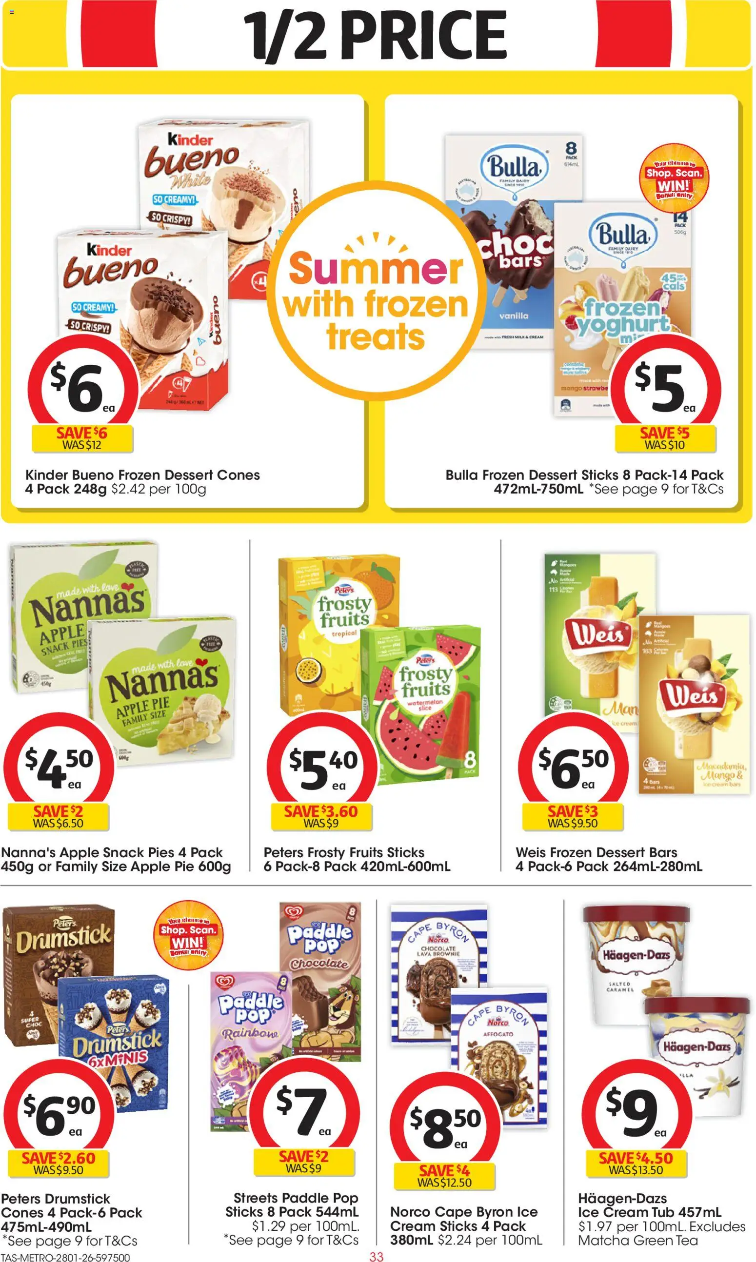 Coles catalogue - valid from 28.01.2026 | Page: 33 | Products: Pot, Milk, Yoghurt, Raspberry