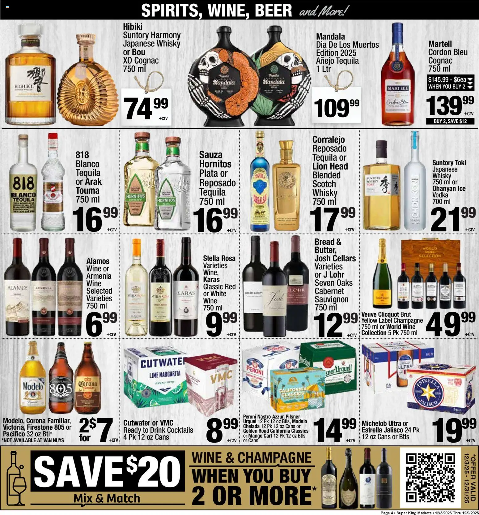 Super King - Weekly Ad - valid from 10.12.2025 | Page: 5 | Products: Bread, Beer, Vodka, Lime