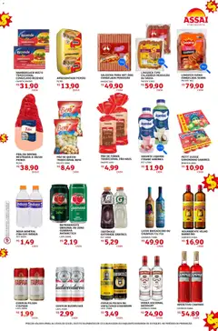 Assaí Atacadista ofertas - GO - Pré-Visualização do folheto da loja Assaí Atacadista, válido de 02.03.2026 | Página: 3 | Produtos: Alho, Salsicha, Cerveja, Isotônico