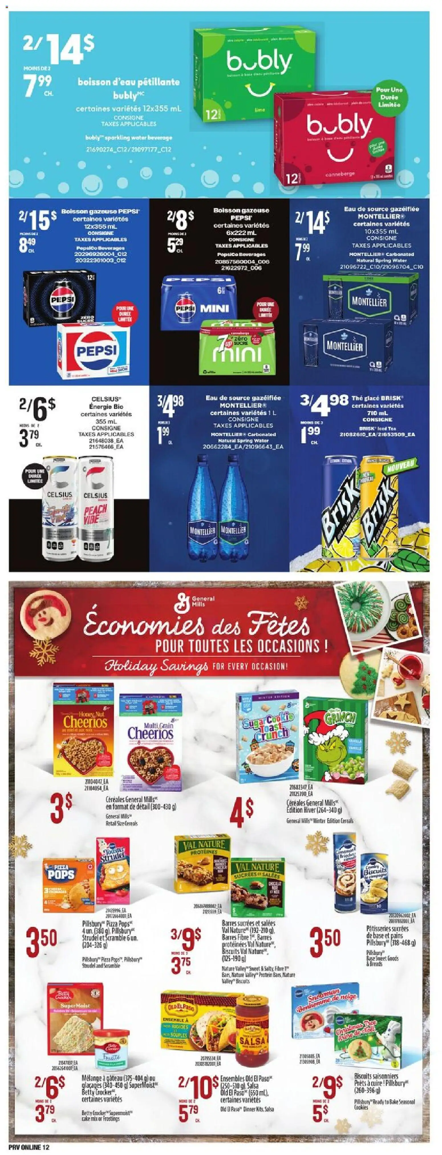 Provigo flyer valid from 13.11.2025 | Page: 13 | Products: Tea, Cereals