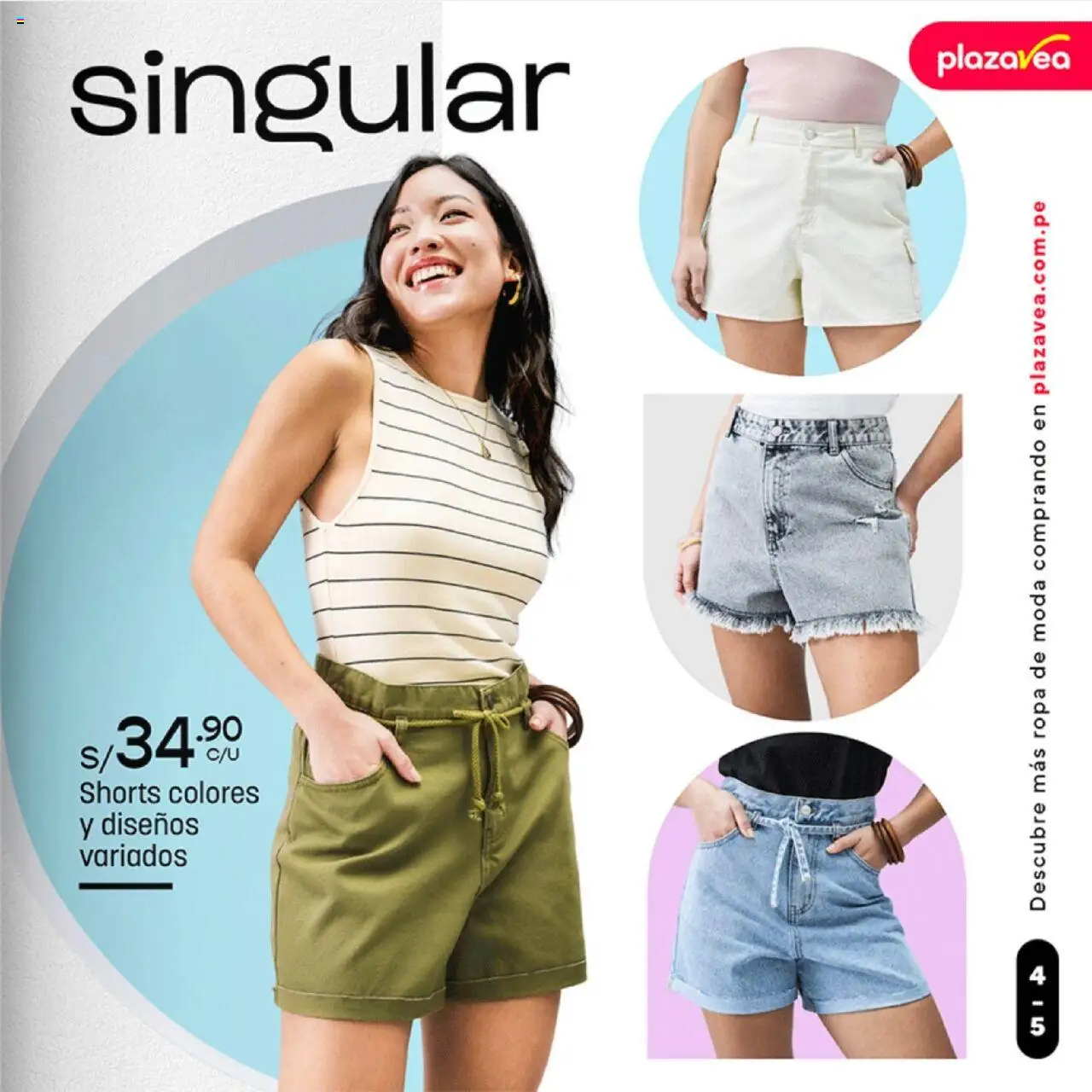 Catálogo Plaza Vea válido desde 22.09.2025 | Página: 5 | Productos: Ropa, Shorts