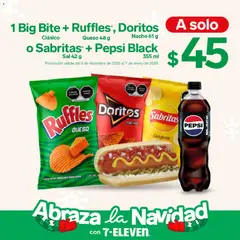 Vista previa de 7-Eleven folleto, nuevo folleto de la tienda, válido en México a partir del 04.12.2025 | Página: 10 | Productos: Sal, Queso, Papas fritas