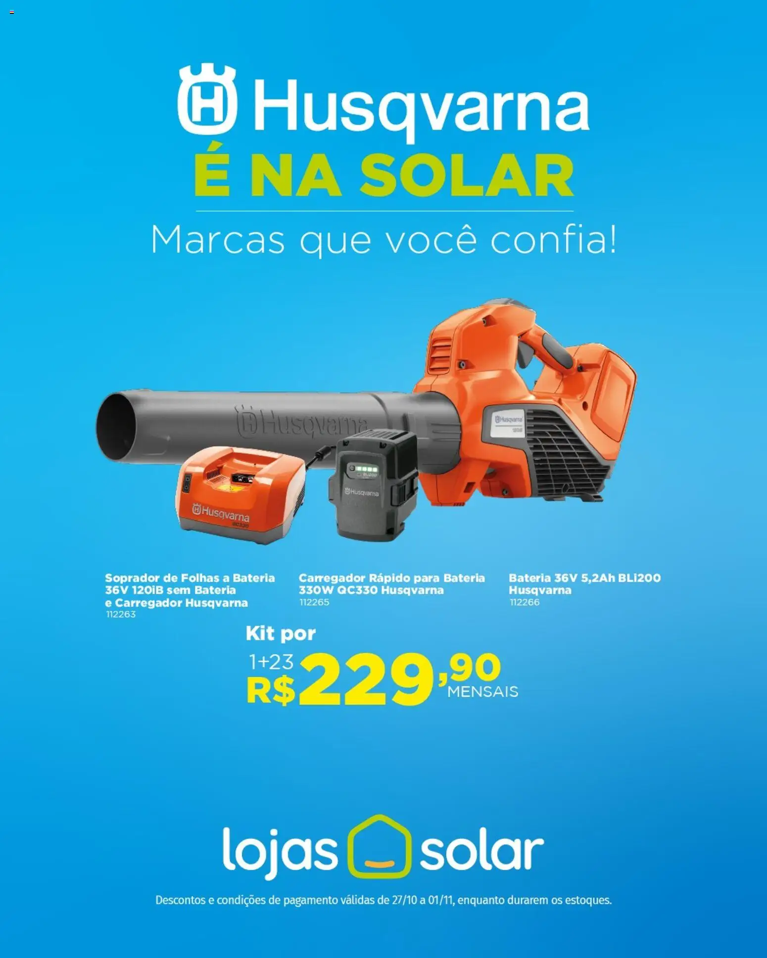 Lojas Solar Folheto - válido de 27.10.2025 | Página: 3 | Produtos: Bateria