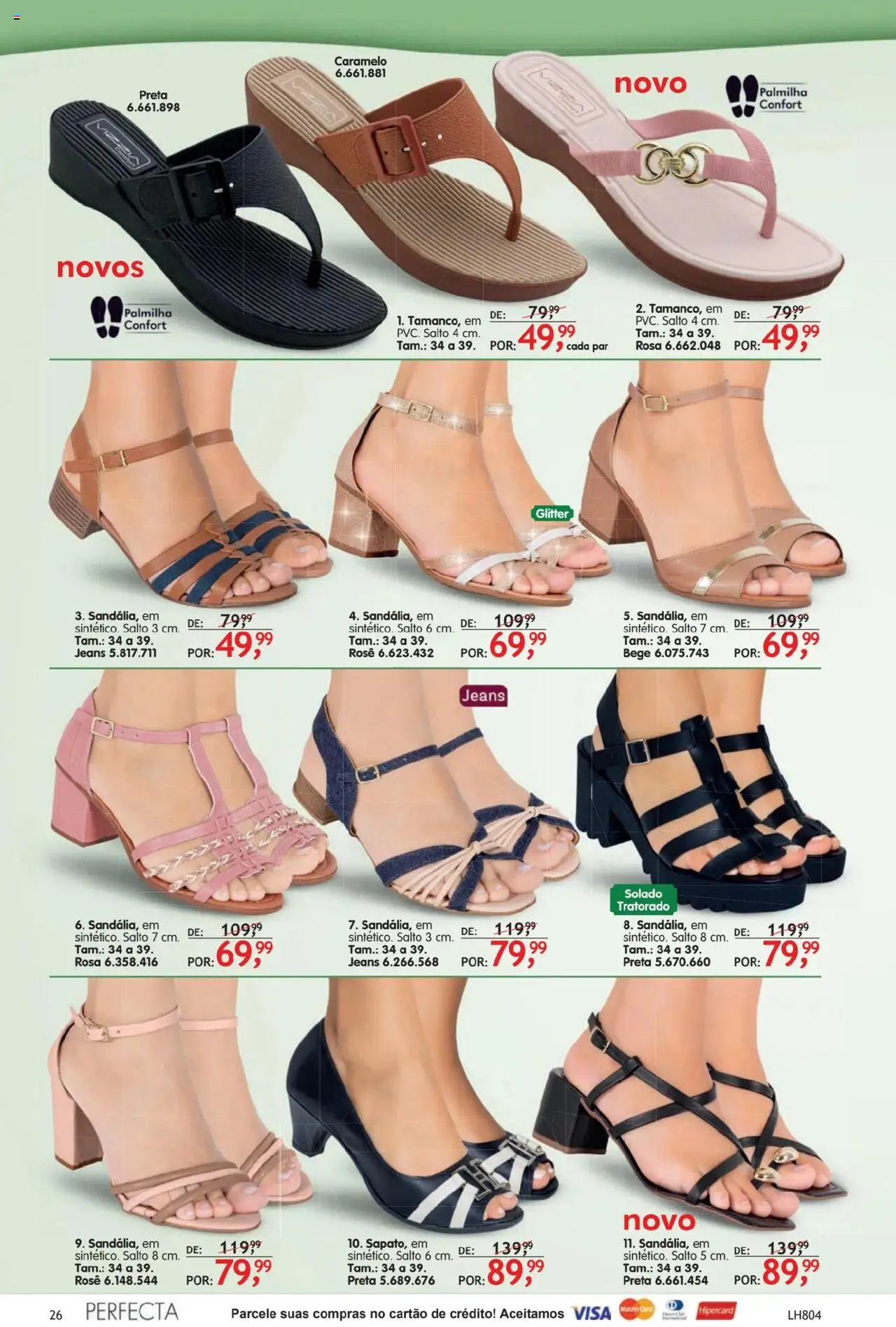 Quatro Estações Folheto - válido de 01.10.2025 | Página: 26 | Produtos: Jeans, Palmilha