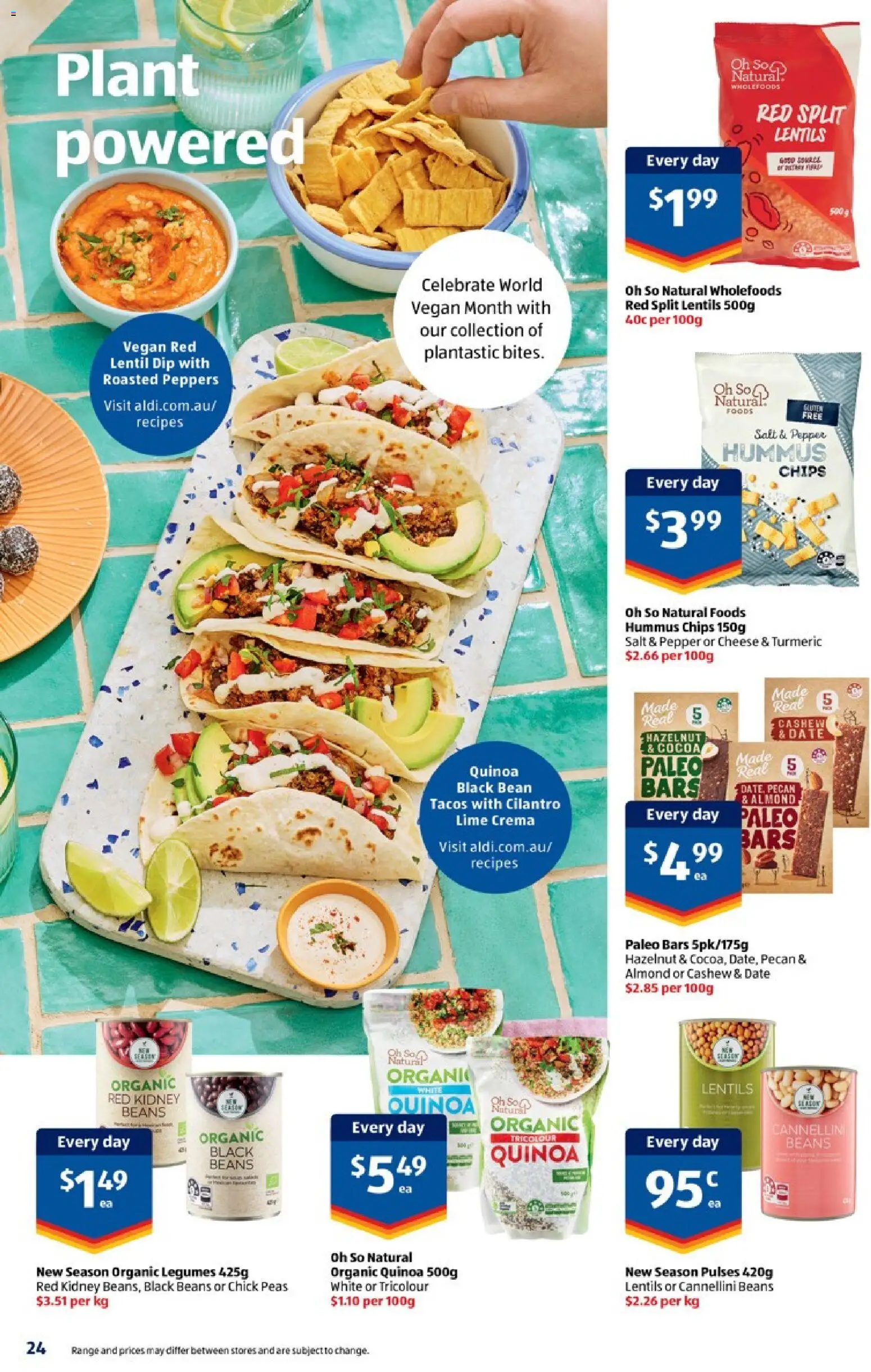 Aldi catalogue - valid from 19.11.2025 | Page: 24 | Products: Chips, Salt, Pepper, Lime