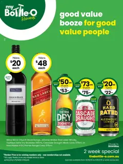 Preview of The Bottle-O Catalogue ALONNAH - valid from 19.01.2026