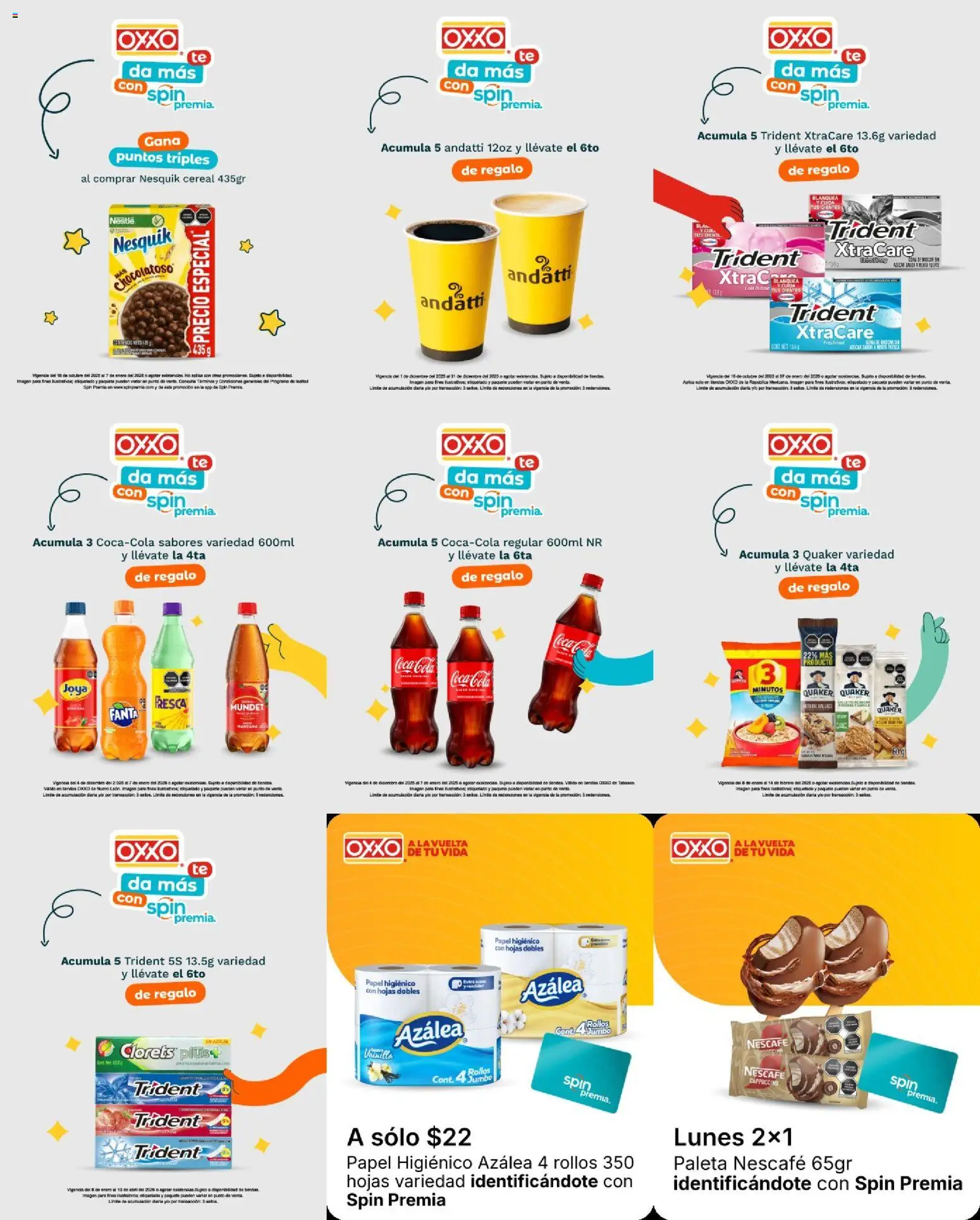 Nuevas ofertas de OXXO válidas en toda la República Mexicana desde el 08.01.2026. ¡Encuentra las mejores ofertas en OXXO folleto! | Página: 24 | Productos: Paleta, Manzana, Papel higiénico