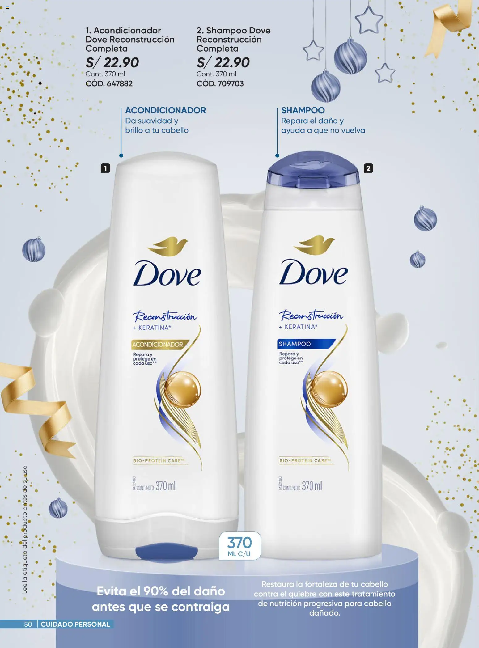 Catálogo Azzorti válido desde 03.11.2025 | Página: 50 | Productos: Shampoo, Acondicionador