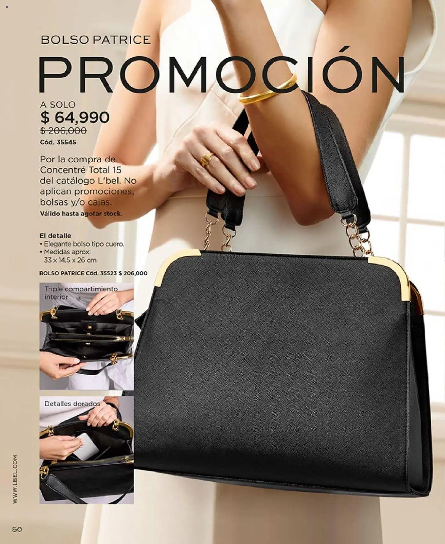 L'Bel revista - valida desde el 03.11.2025 | Página: 50 | Productos: Bolso