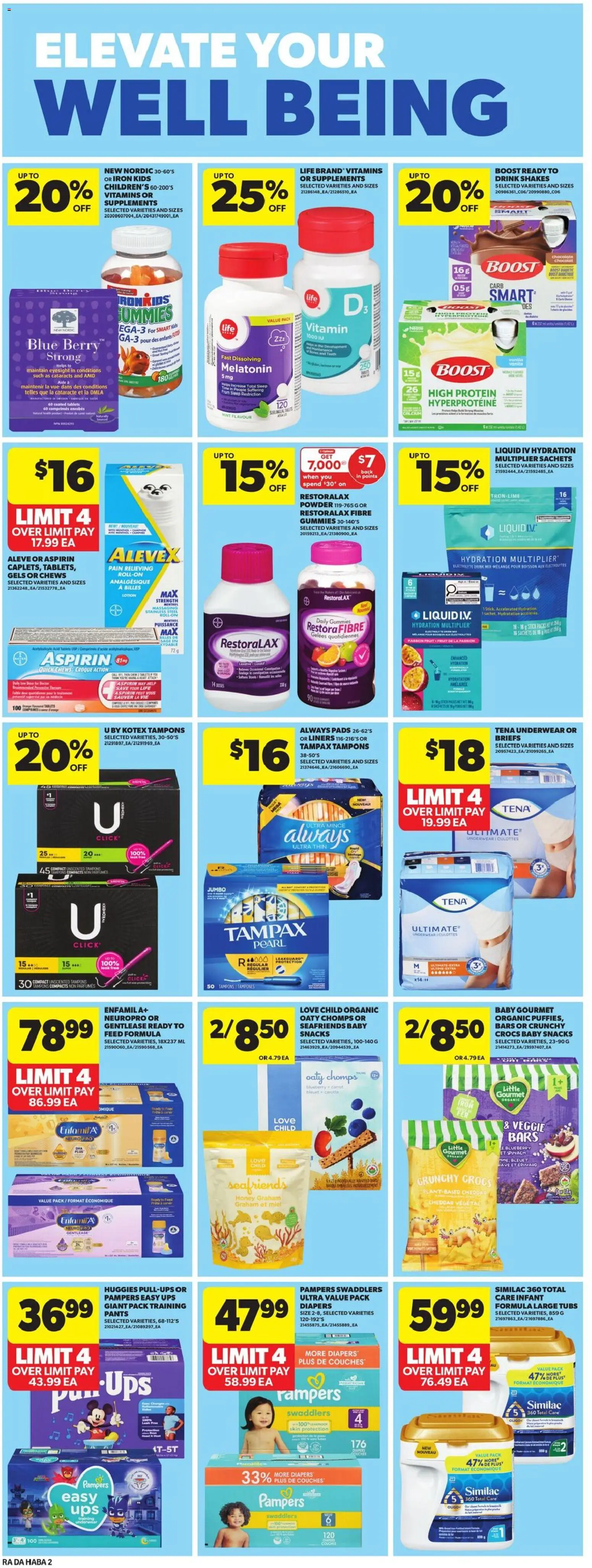 Atlantic Superstore flyer valid from 12.02.2026 | Page: 20 | Products: Iron, Powder, Pants, Briefs