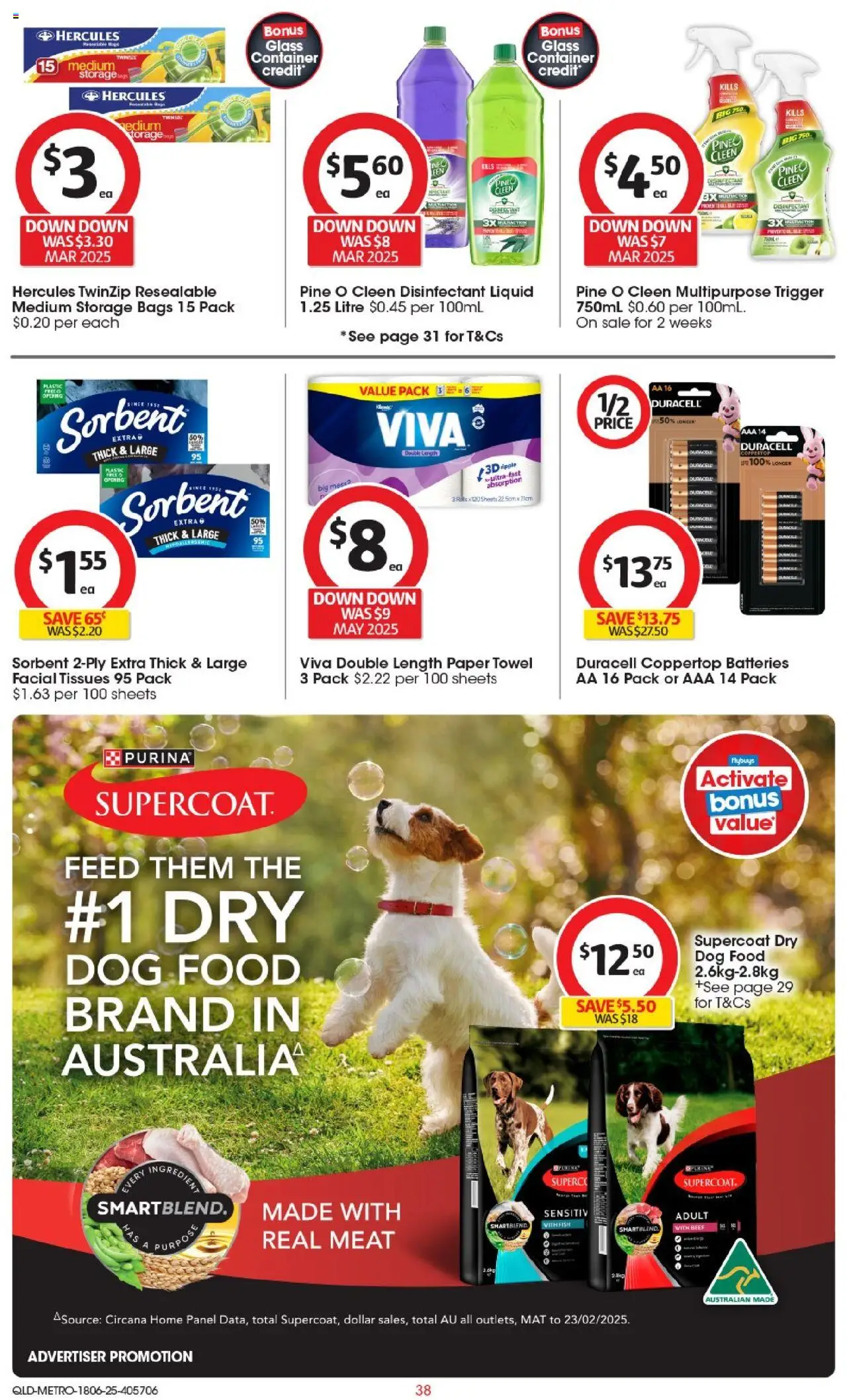 Coles catalogue - valid from 18.06.2025 | Page: 38 | Products: Beef, Meat, Dog food, Multipurpose