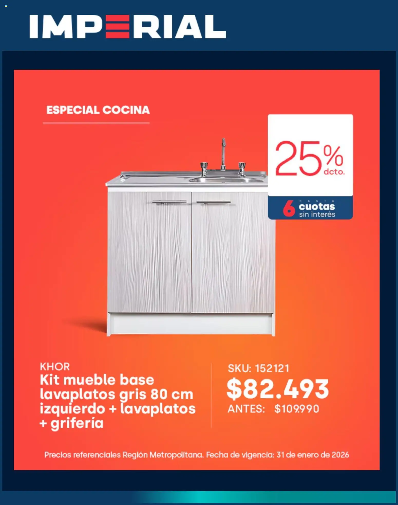 Imperial ofertas  │ válido desde el 19.01.2026 | Página: 3 | Productos: Cocina, Base