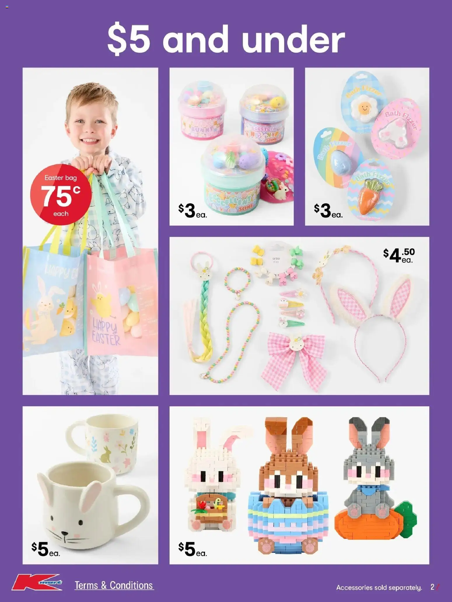 Kmart catalogue - valid from 05.03.2026 | Page: 2 | Products: Bath, Accessories, Bag