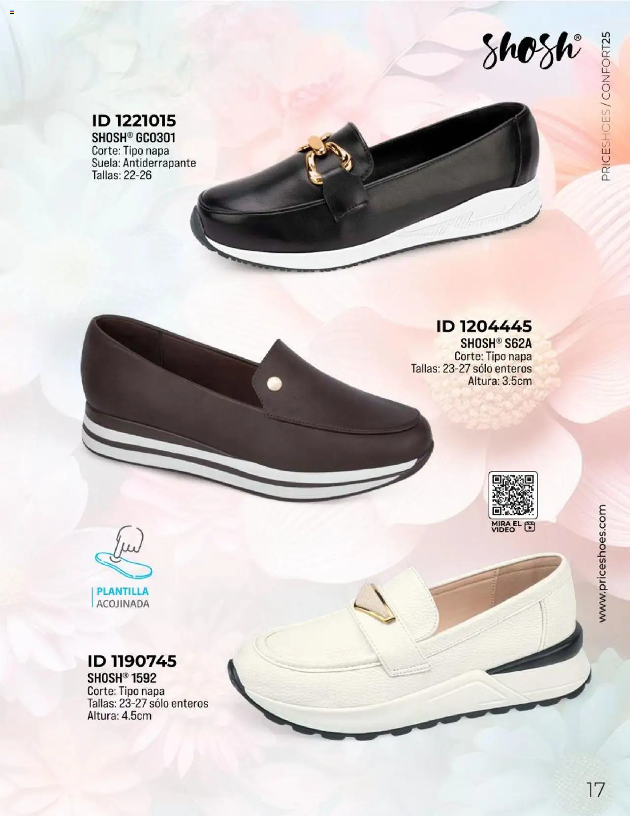 Nuevas ofertas de Price Shoes válidas en toda la República Mexicana desde el 10.02.2025. ¡Encuentra las mejores ofertas en Price Shoes catálogo Confort! | Página: 17 | Productos: Video