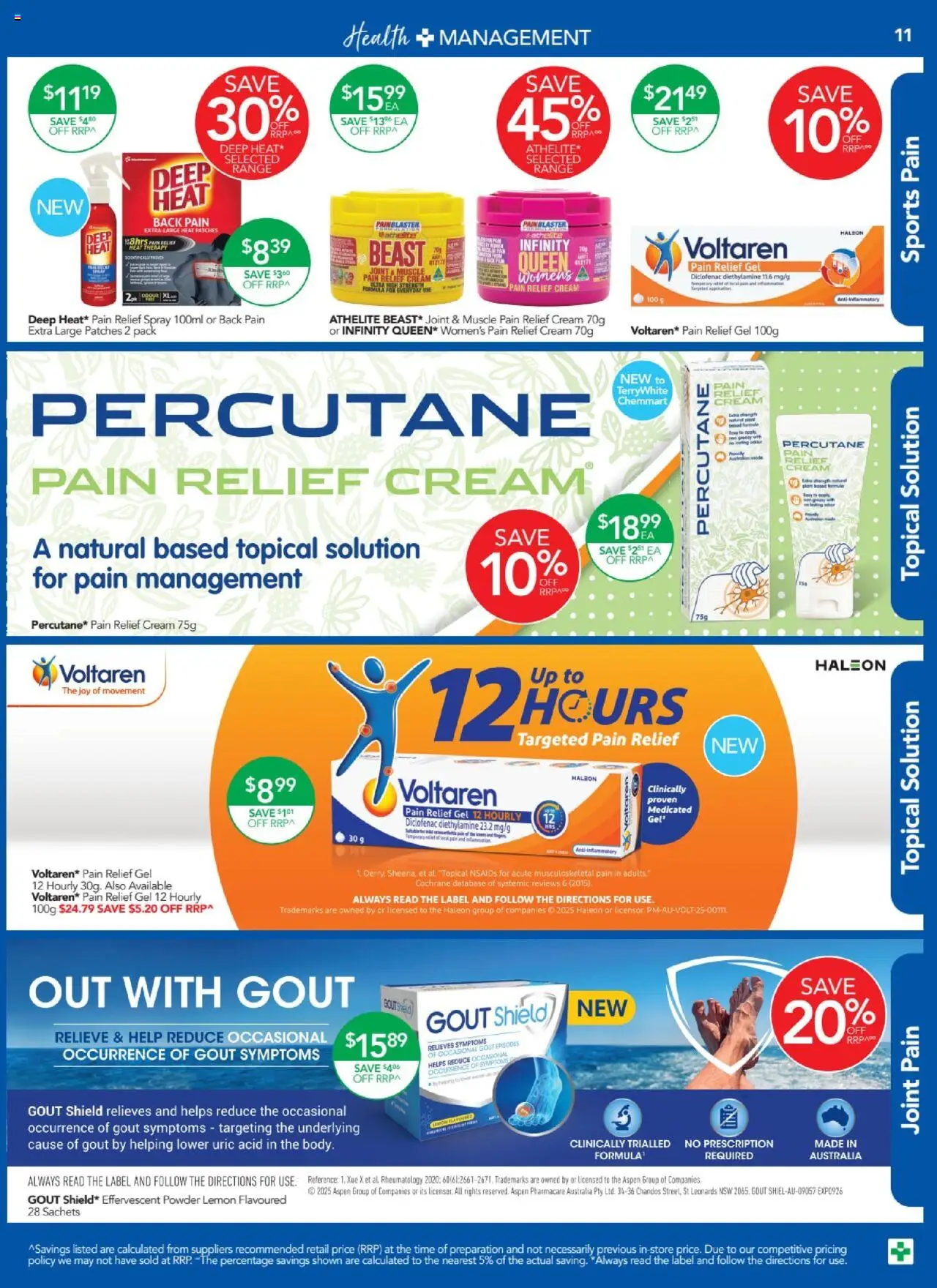 Terry White catalogue - valid from 31.07.2025 | Page: 13 | Products: Meat, Cream, Lemon, Pain relief