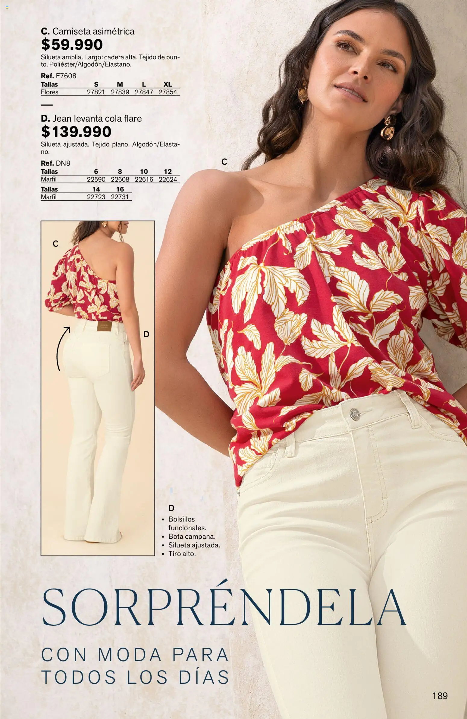 Leonisa revista - valida desde el 03.04.2026 | Página: 189 | Productos: Jean, Camiseta