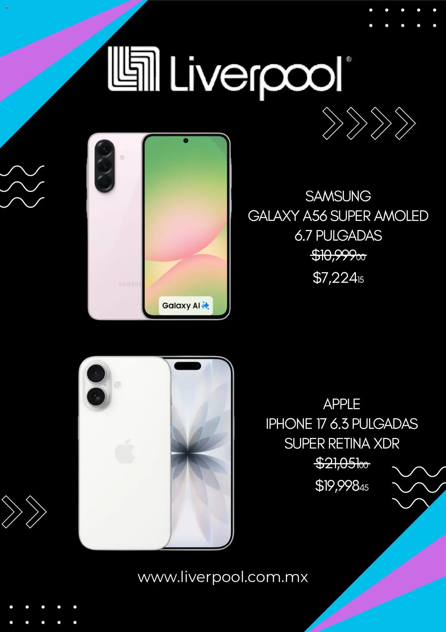 Nuevas ofertas de Liverpool válidas en toda la República Mexicana desde el 01.12.2025. ¡Encuentra las mejores ofertas en Liverpool Cyber Monday! | Página: 2