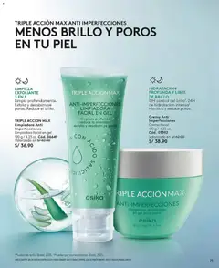 Vista previa de folleto Ésika - Campaña 6 de la Ésika válido desde 14.03.2026 | Página: 75 | Productos: Exfoliante, Crema