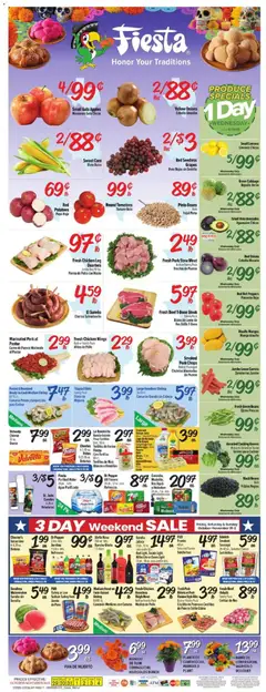 Preview of Fiesta Mart weekly ads valid from 29.10.2025