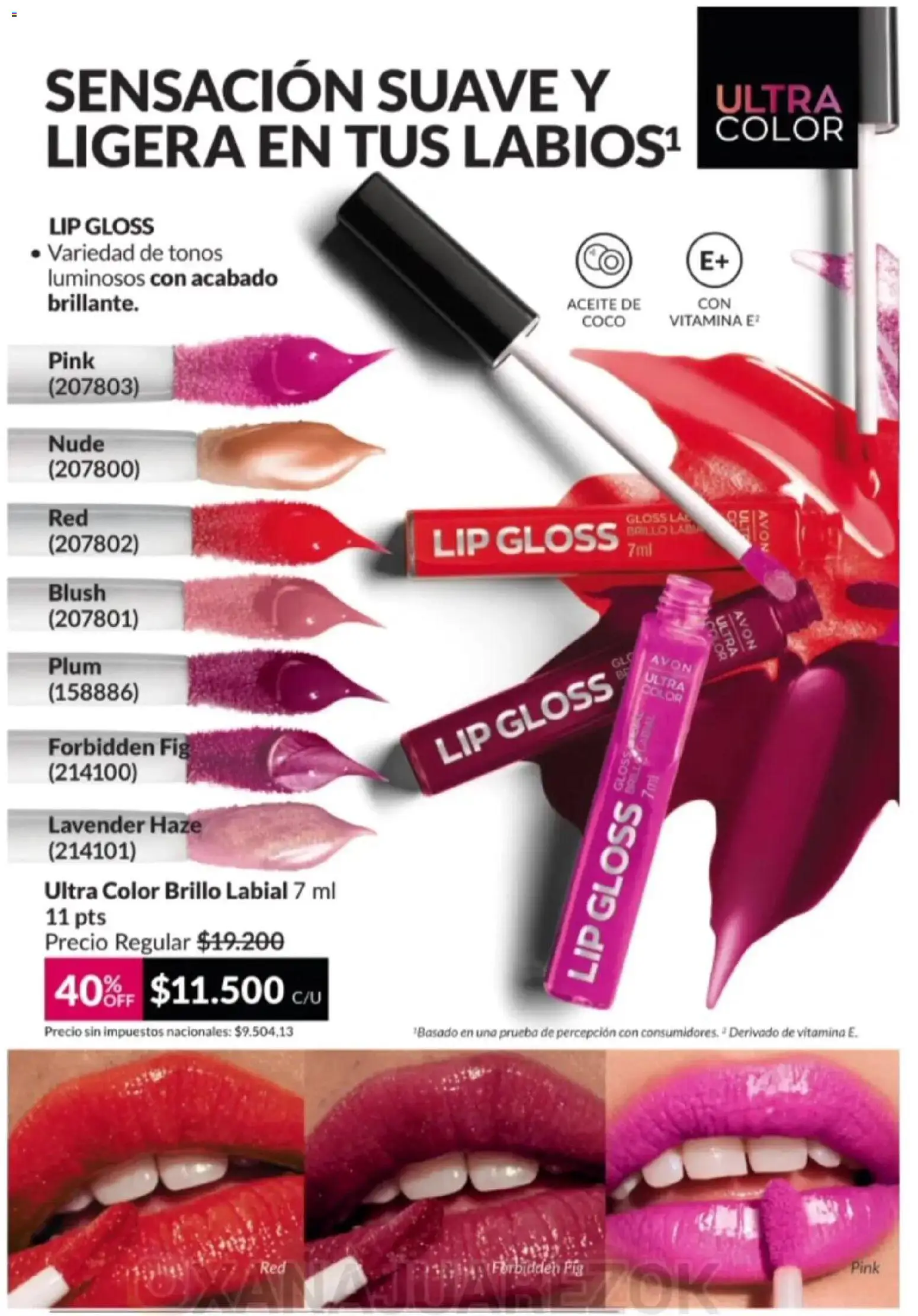 Avon - Campaña 3/2026 │ válido desde el 01.03.2026 | Página: 25 | Productos: Aceite, Brillo