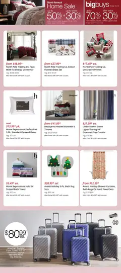 Preview of JCPenney weekly ads valid from 27.10.2025 | Page: 4 | Products: Bath, Shower, Comforter, Sheet