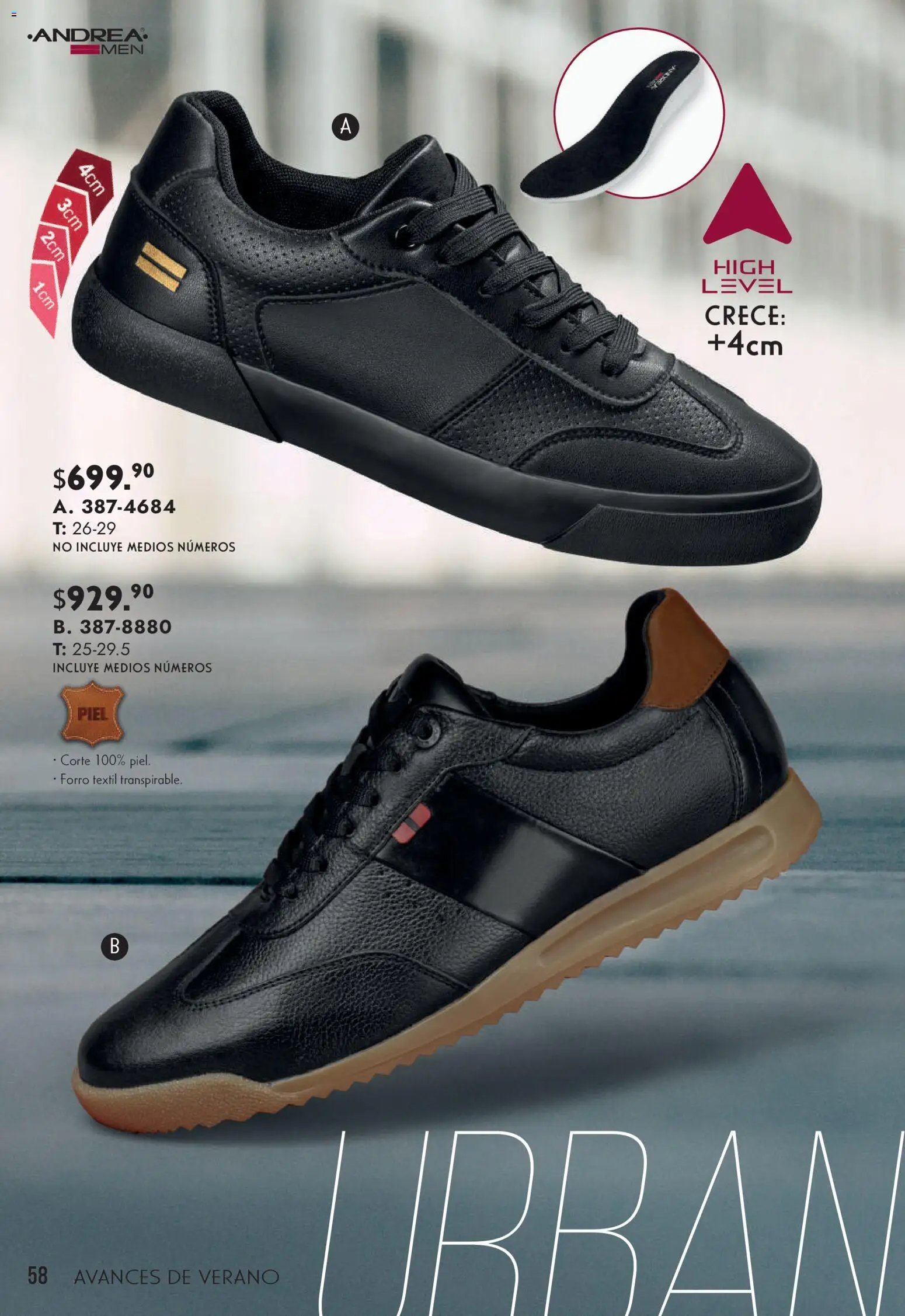 Nuevas ofertas de Andrea válidas en toda la República Mexicana desde el 22.03.2026. ¡Encuentra las mejores ofertas en Andrea catálogo Avances de Verano! | Página: 58