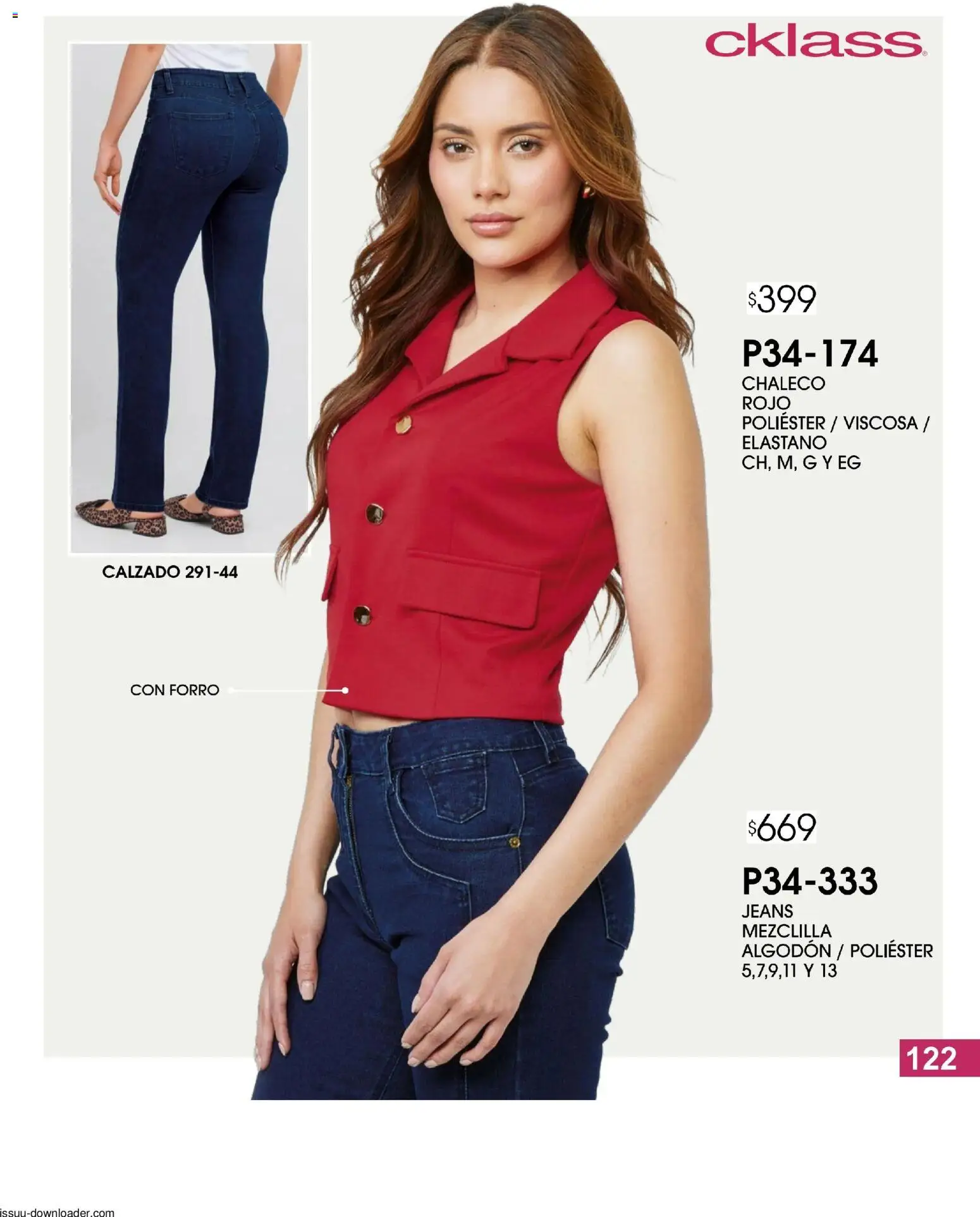 Nuevas ofertas de Cklass válidas en toda la República Mexicana desde el 06.02.2026. ¡Encuentra las mejores ofertas en Cklass catálogo Especial Fashionline! | Página: 123 | Productos: Chaleco, Algodón