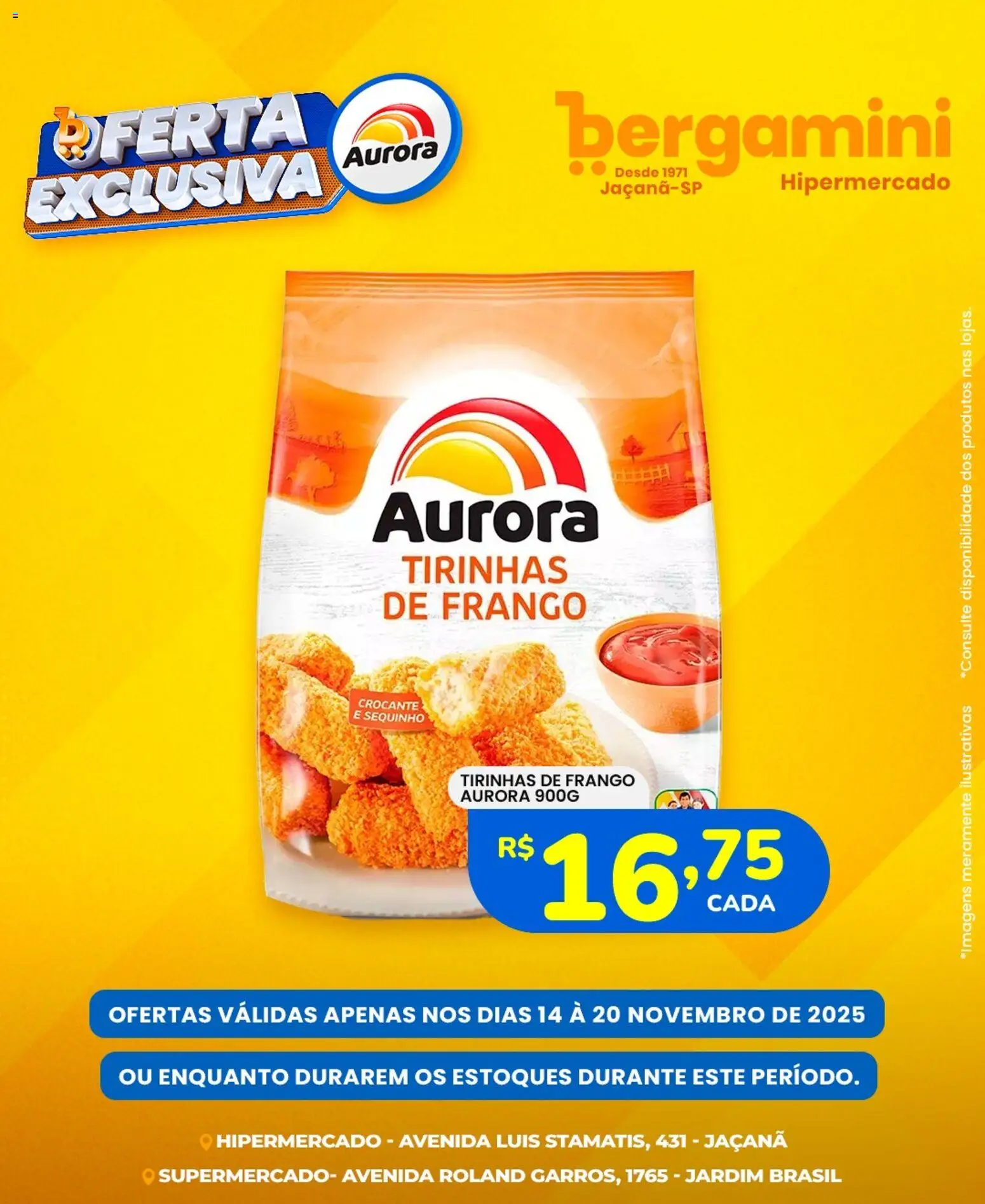 Supermercado Bergamini Folheto - válido de 14.11.2025 | Página: 2 | Produtos: Frango