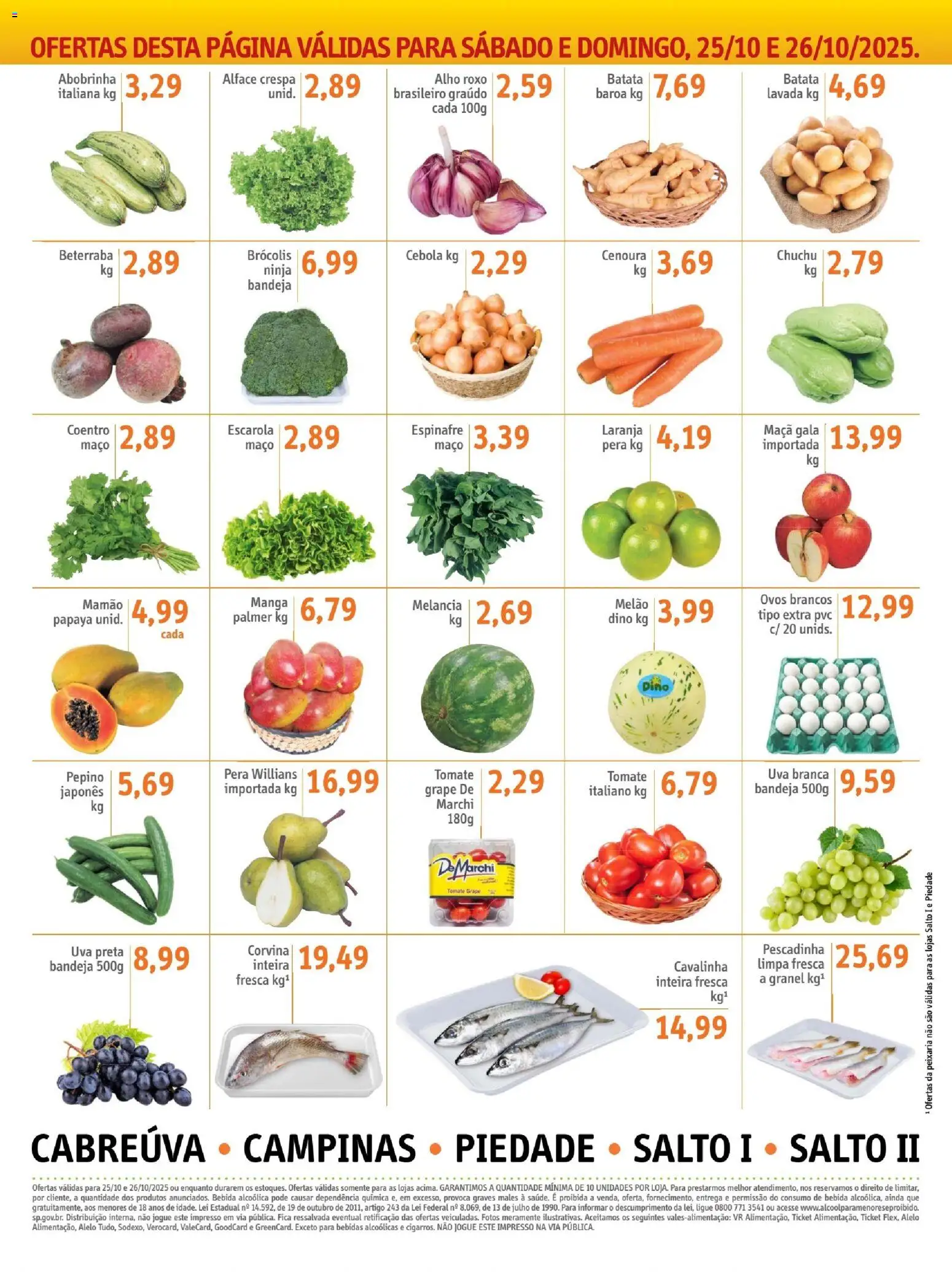 Sonda Folheto - válido de 24.10.2025 | Página: 7 | Produtos: Alho, Beterraba, Espinafre, Brócolis