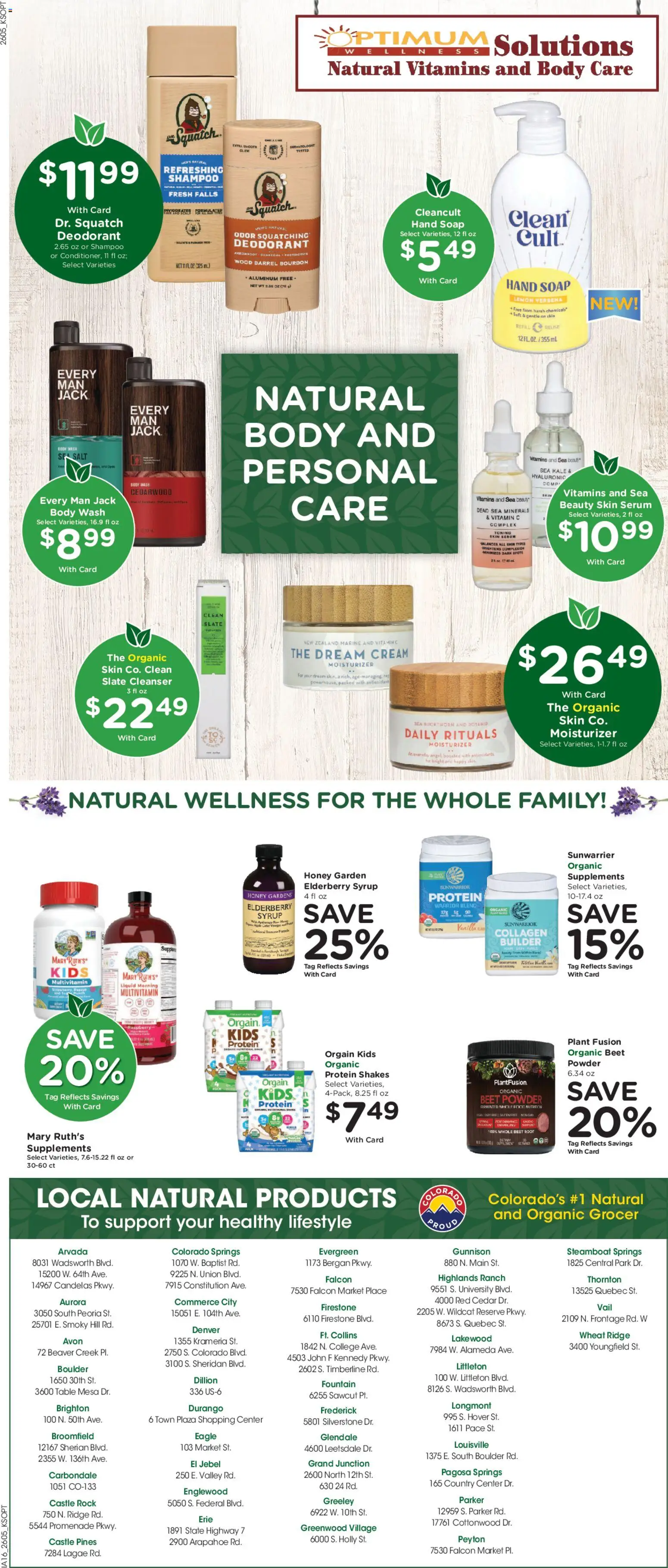 King Soopers Weekly Ad - valid from 04.03.2026 | Page: 8 | Products: Fusion, Kale, Cream, Salt