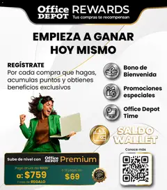 Vista previa de Office Depot catálogo, nuevo folleto de la tienda, válido en México a partir del 01.04.2026 | Página: 12