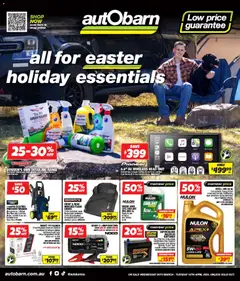 Preview of Autobarn - All For Easter Holiday Essentials - valid from 25.03.2026