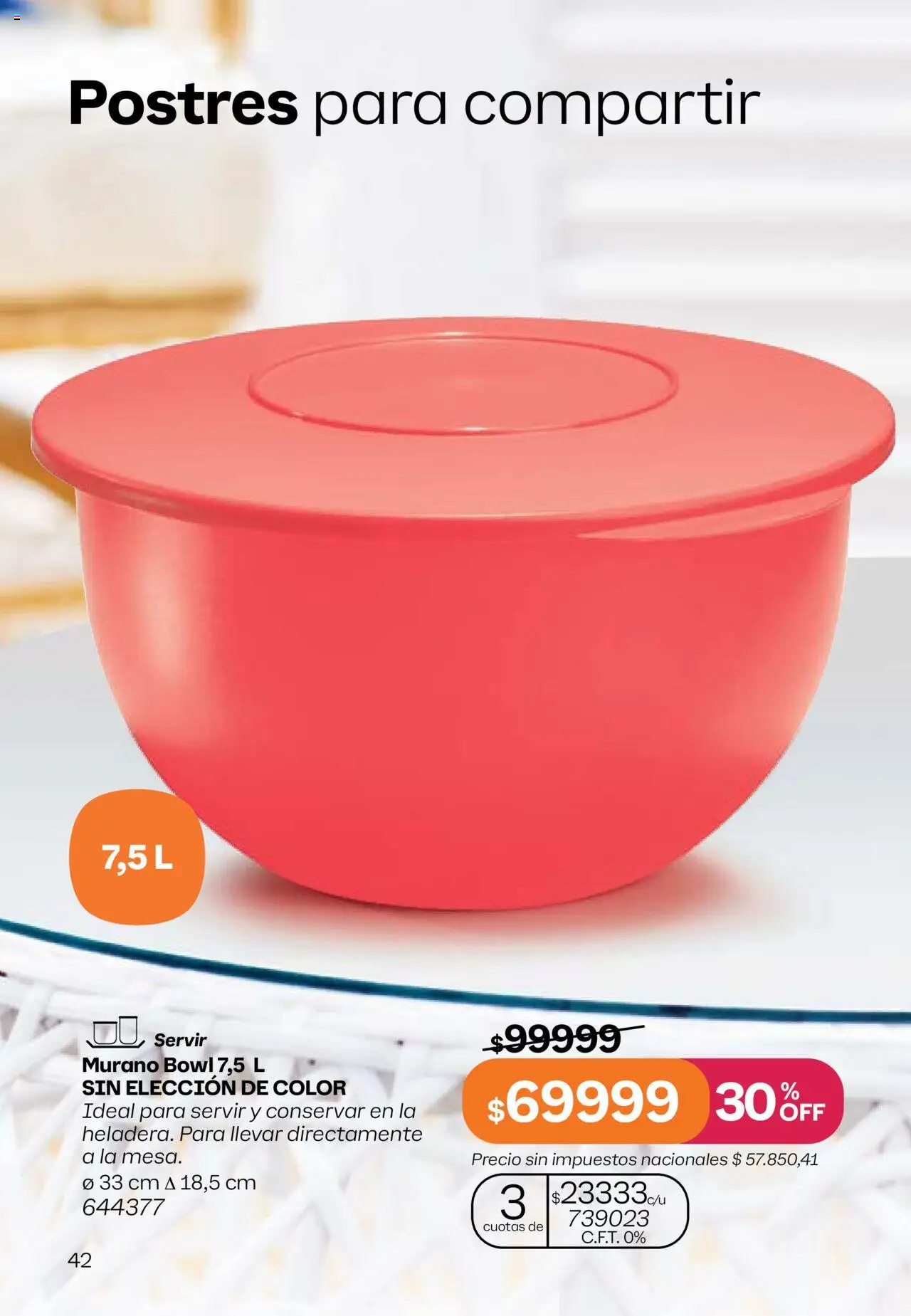 Tupperware Folleto │ válido desde el 08.09.2025 | Página: 43 | Productos: Bowl
