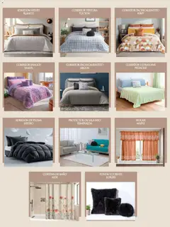 Vista previa de Colchas Concord catálogo, nuevo folleto de la tienda, válido en México a partir del 01.05.2026 | Página: 6 | Productos: Cobertor, Funda, Baño