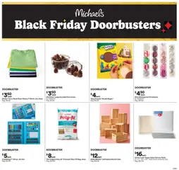 Preview of Michaels flyer / circulaire from shop Michaels valid from 26.11.2025