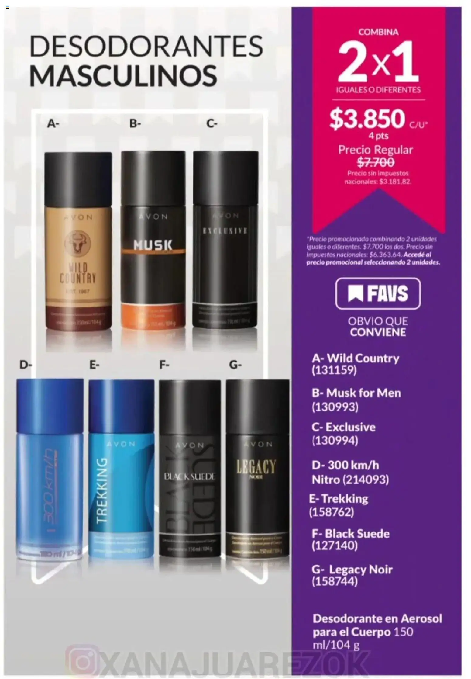 Avon - Campaña 3/2026 │ válido desde el 01.03.2026 | Página: 154 | Productos: Desodorante