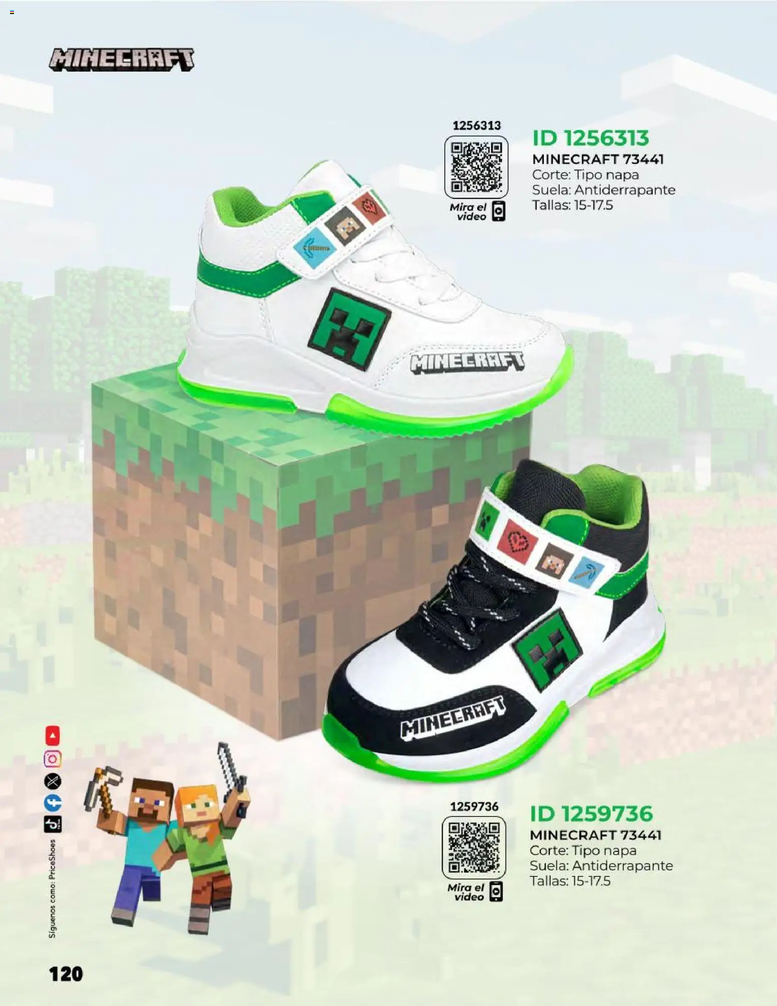 Nuevas ofertas de Price Shoes válidas en toda la República Mexicana desde el 27.10.2025. ¡Encuentra las mejores ofertas en Price Shoes catálogo Kids todo en uno! | Página: 120 | Productos: Video