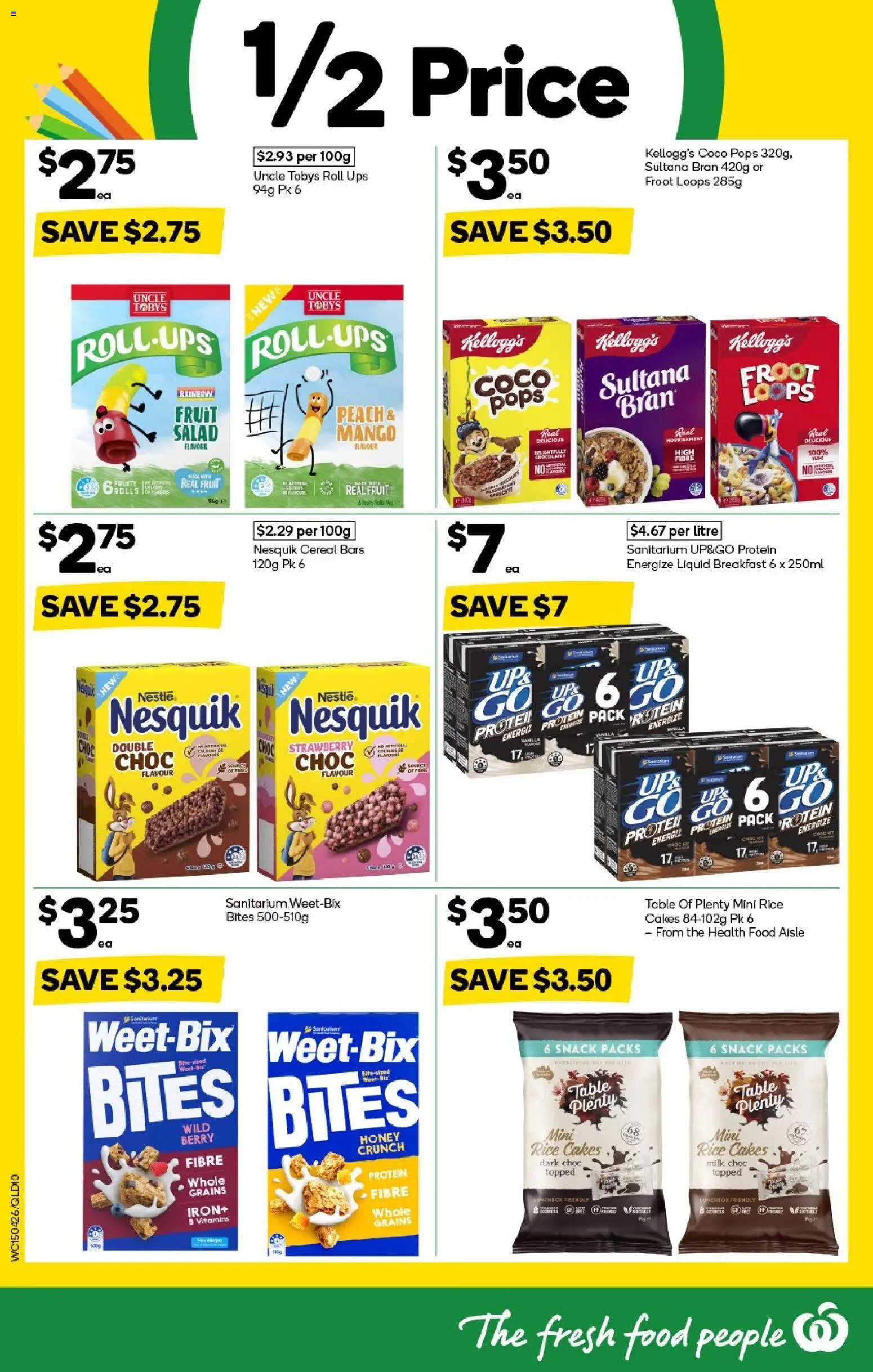 Woolworths catalogue - valid from 15.04.2026 | Page: 10 | Products: Rice, Cereal, Salad, Iron