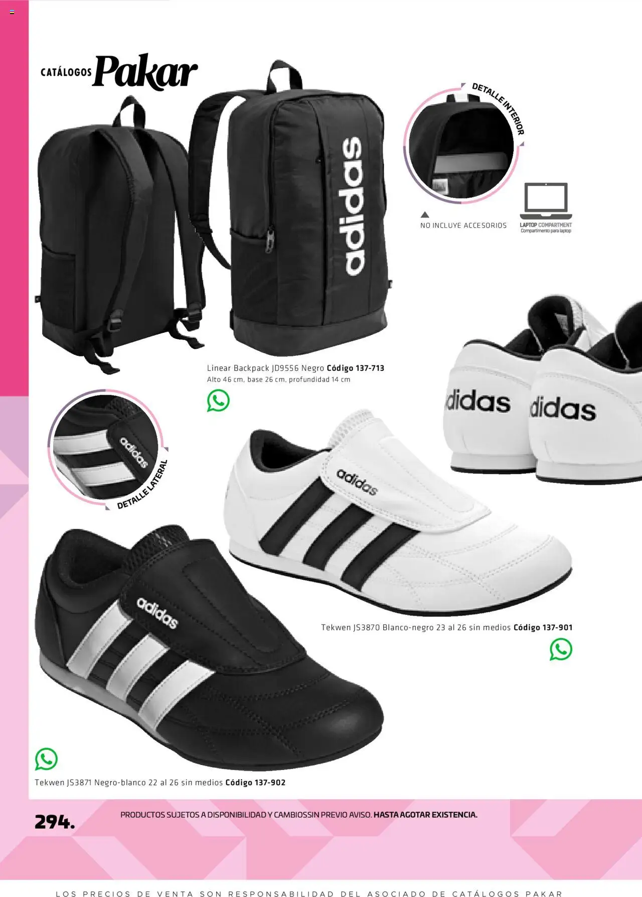 Nuevas ofertas de SC Pakar válidas en toda la República Mexicana desde el 29.08.2025. ¡Encuentra las mejores ofertas en SC Pakar - Catálogo Otoño Women! | Página: 294