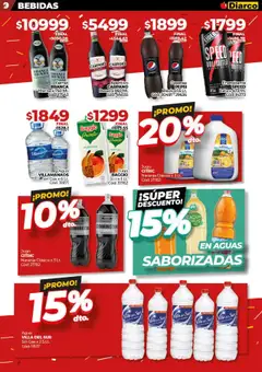 Diarco ofertas │ válido desde el 11.08.2025 | Página: 9 | Productos: Fernet, Agua, Jugo, Té