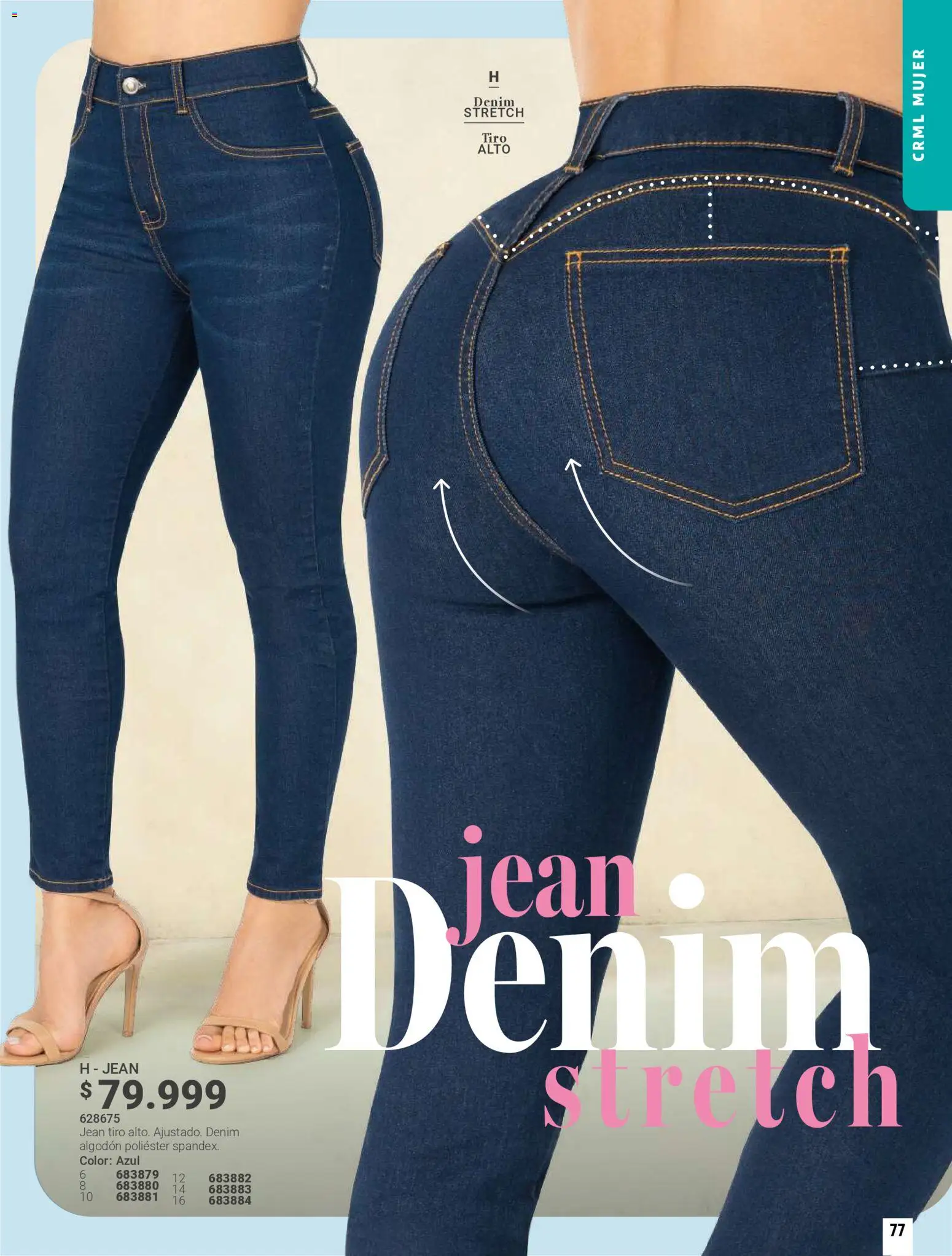 Carmel revista - valida desde el 01.04.2026 | Página: 77 | Productos: Algodón, Jean