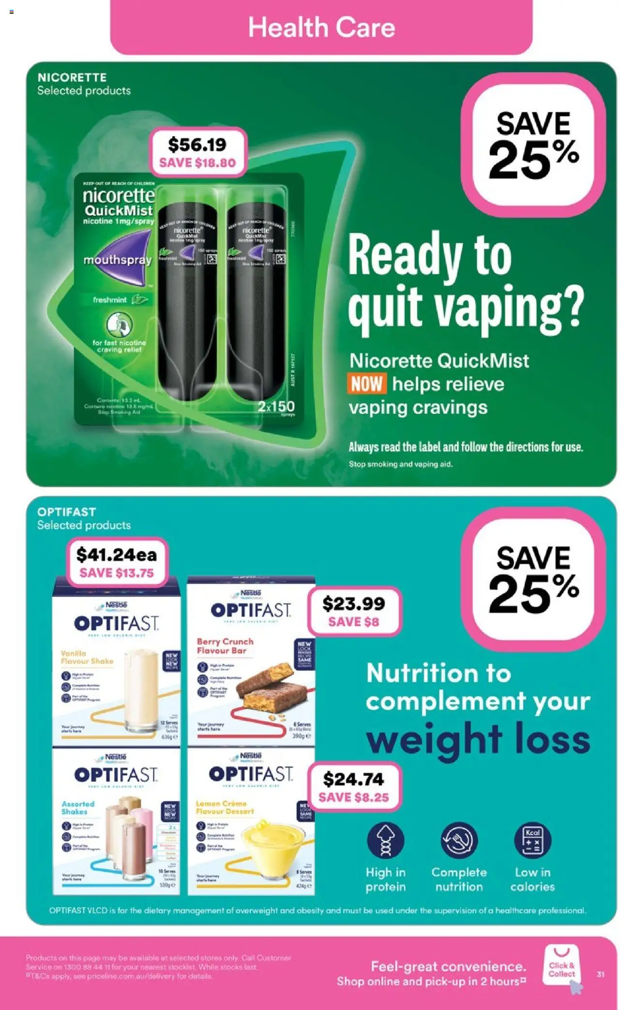 Priceline Pharmacy catalogue - valid from 16.10.2025 | Page: 31 | Products: Lemon, Weight loss, Weight