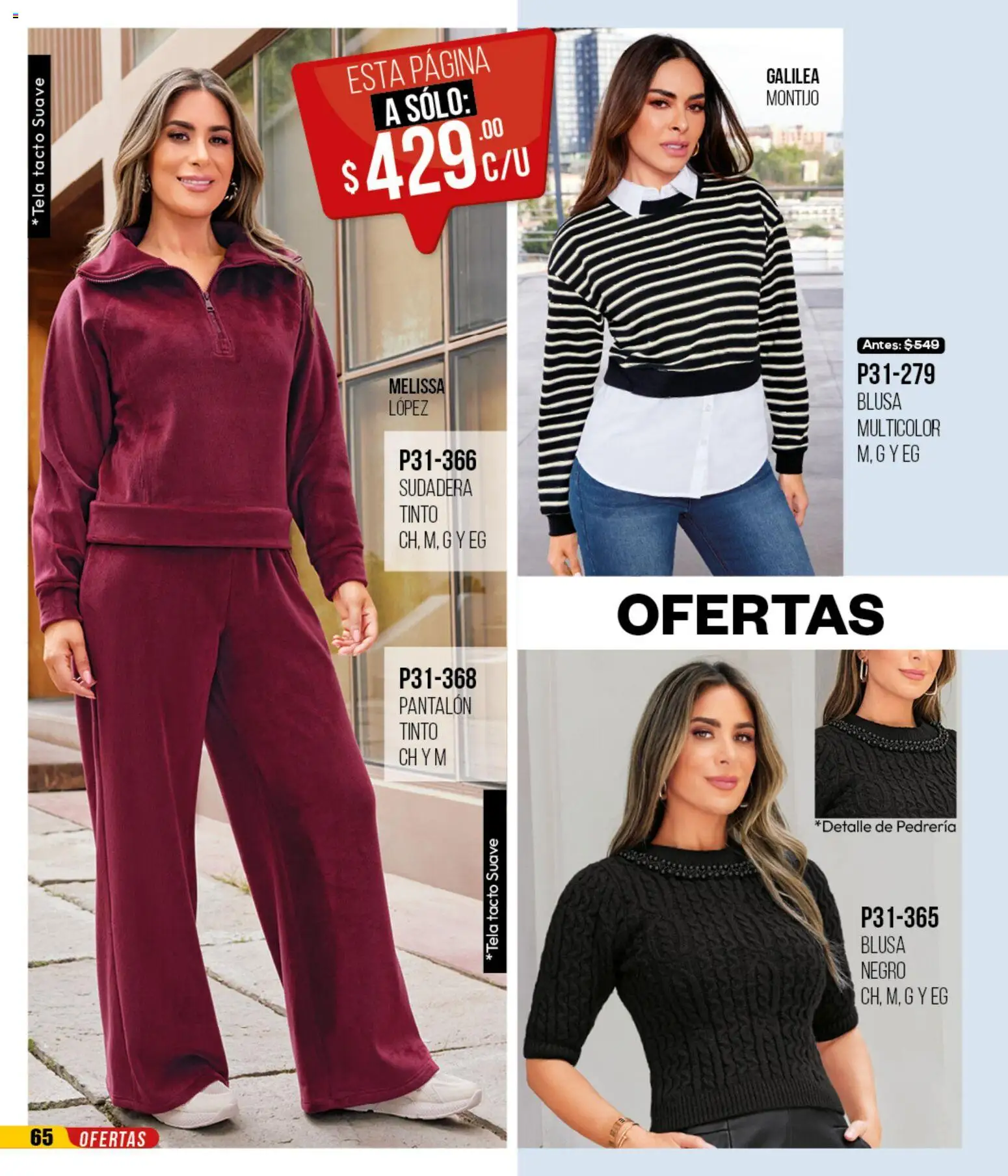 Nuevas ofertas de Cklass válidas en toda la República Mexicana desde el 12.01.2026. ¡Encuentra las mejores ofertas en Cklass catálogo Mega Ofertas Ropa! | Página: 66 | Productos: Blusa, Sudadera