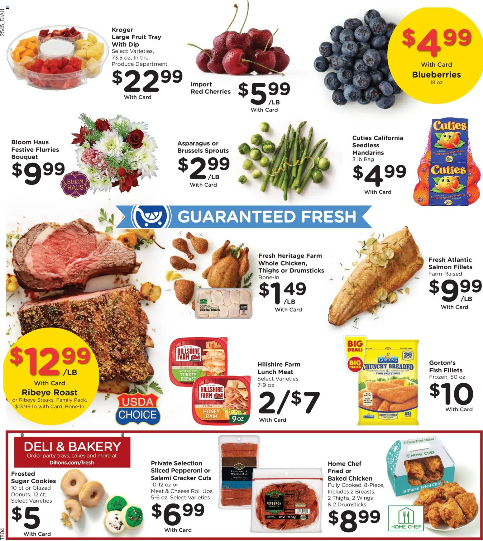 Dillons Weekly Ad - valid from 10.12.2025 | Page: 13 | Products: Asparagus, Cheese, Salami, Blueberries