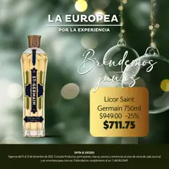 Vista previa de La Europea catálogo Celebra con etiquetas premium, nuevo folleto de la tienda, válido en México a partir del 13.12.2025