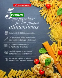 Olímpica - Especial de pastas -  Vista previa de la revista de la tienda Olímpica valido desde el 22.11.2025 | Página: 15