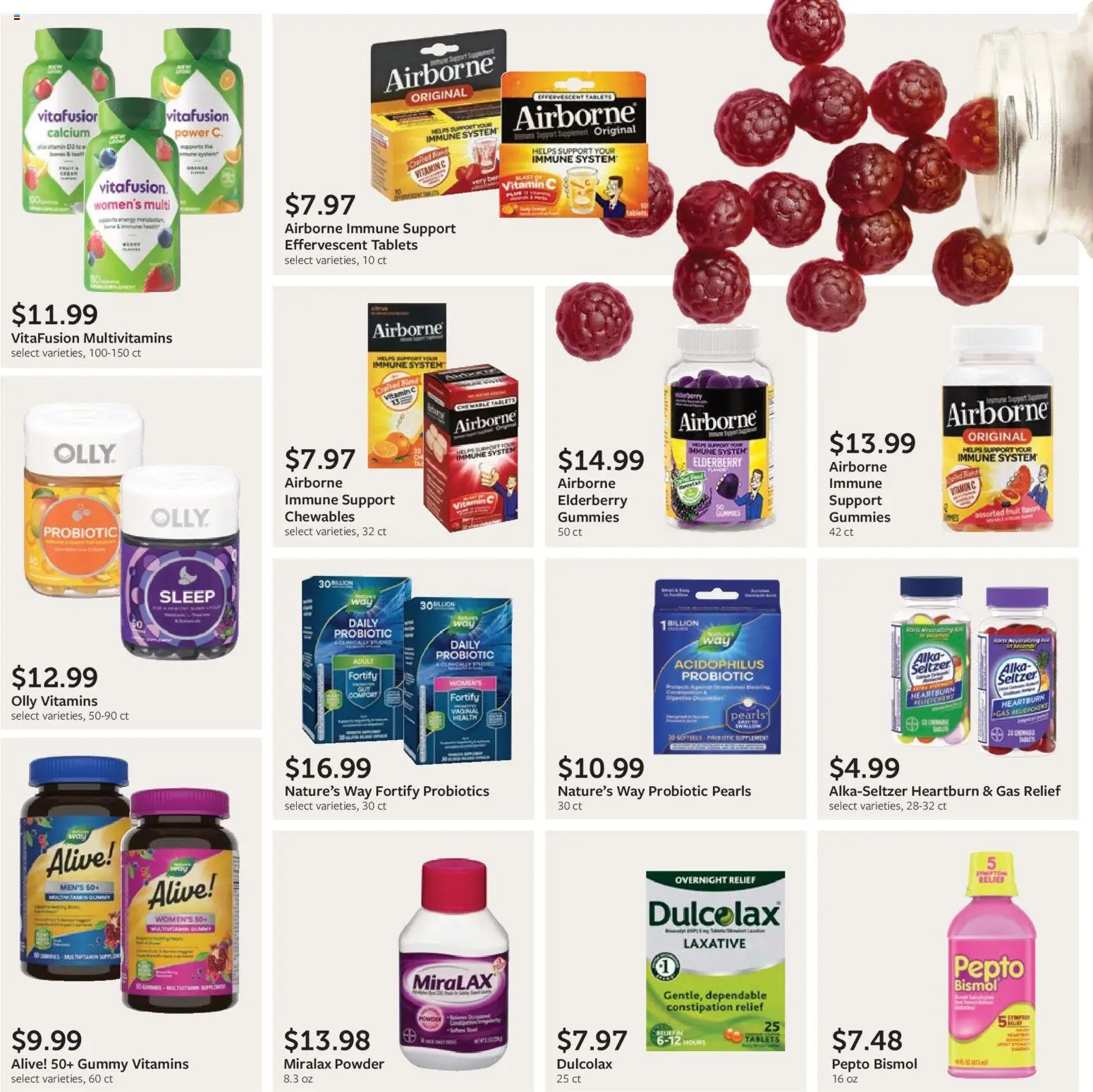 Fareway Monthly Ad - valid from 03.11.2025 | Page: 37 | Products: Vitamin, Probiotics, Powder