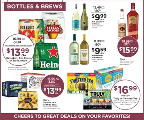 Preview of Smith's weekly ads valid from 22.10.2025 | Page: 13 | Products: Pineapple, Vodka, Peach, Raspberry