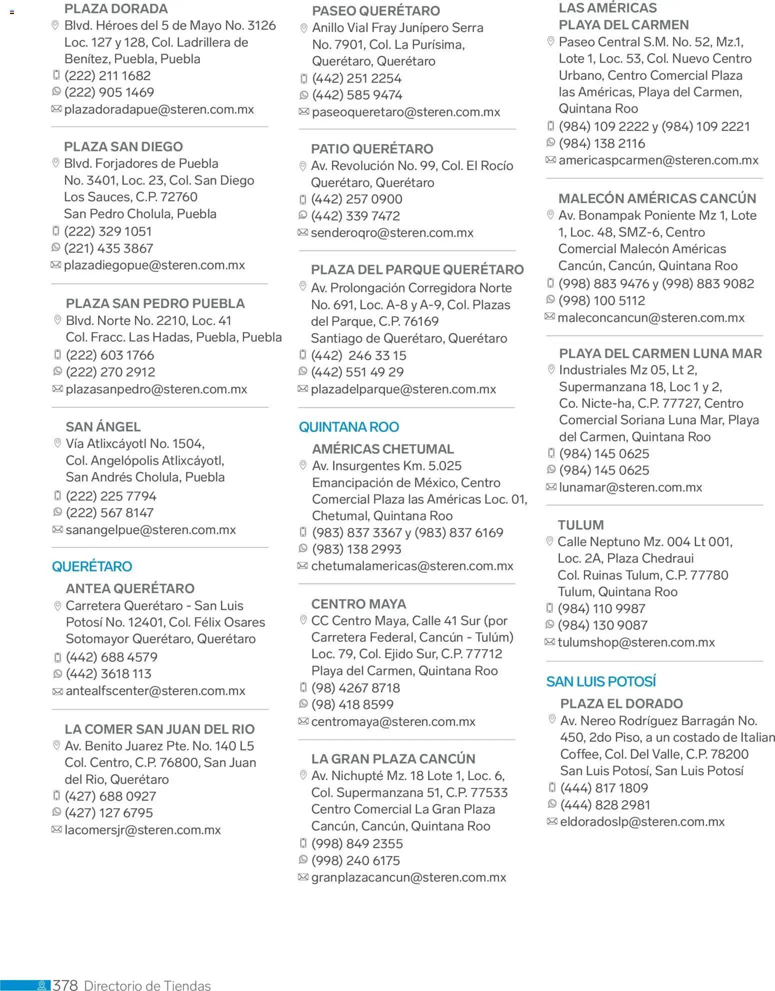 Nuevas ofertas de Steren válidas en toda la República Mexicana desde el 01.01.2026. ¡Encuentra las mejores ofertas en Steren catálogo! | Página: 390 | Productos: Anillo